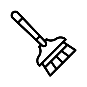 Cleaning Brush,broom,clean,sweeping,brush icon