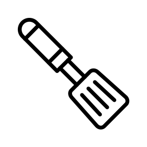 Turner,kitchen,skimmer,kitchen Utensils,slotted Turner icon