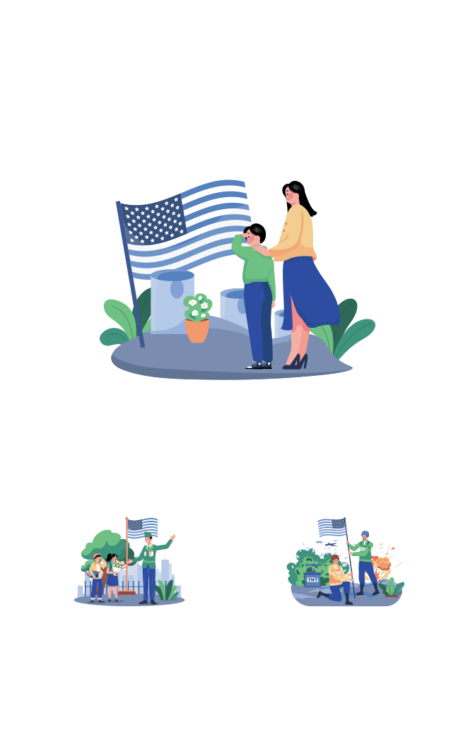 M665-Happy Veterans Day Large Set Preview