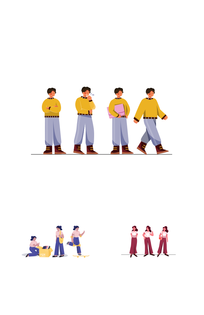 M373-Character Poses Large Set Preview