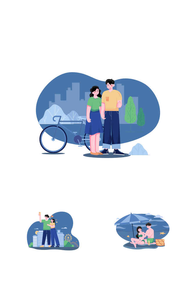 M440-Romantic Couple Large Set Preview