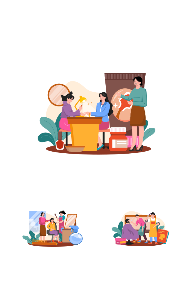 M637-Beauty Salon Large Set Preview