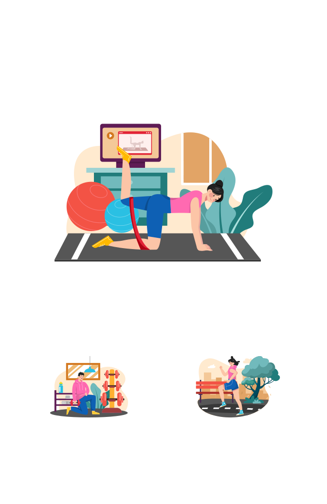 M636-Fitness Workout  Large Set Preview