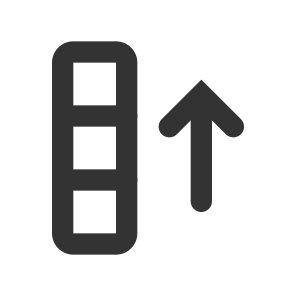 029 044 Sort Ascending, Data, Database, Storage, Archive icon