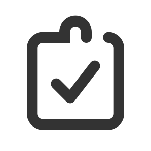 002 024 Clipboard Task Board Complete, Checkmark, Approve icon