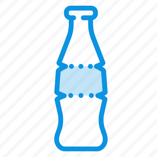 Unigrid Bluetone Bottle Cola Soda Drink Sparkling Glass Food preview