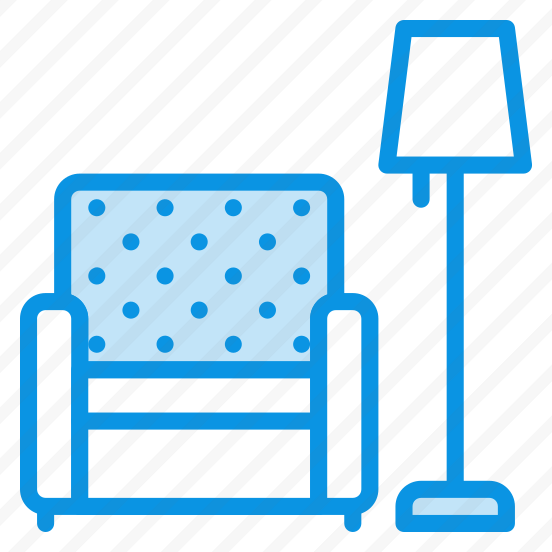 Unigrid Bluetone Chair Lamp Interior Furniture Rest preview