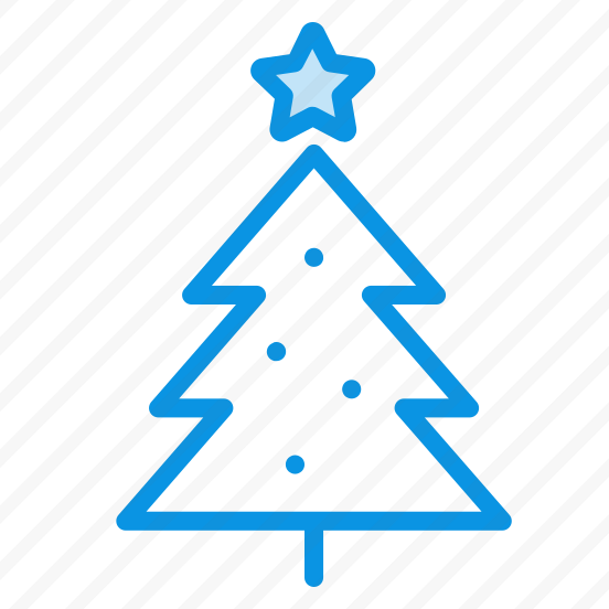 Unigrid Bluetone Christmas Tree Decoration New Newyear Year Star preview
