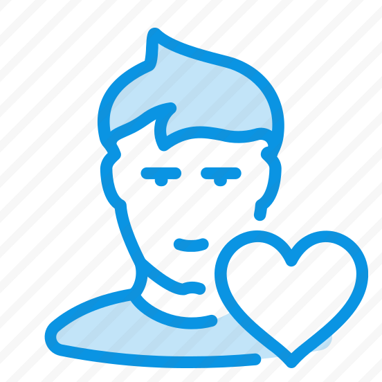Unigrid Bluetone Favorite Friend Friends List Love User Human Avatar preview