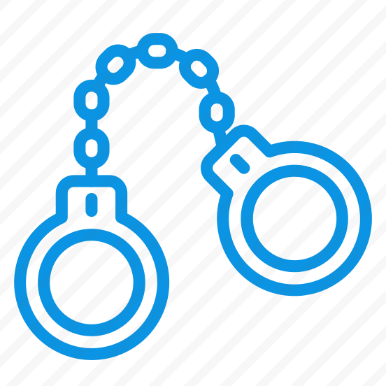 Unigrid Bluetone Handcuffs Jail Locked Prison Police Criminal Felony preview