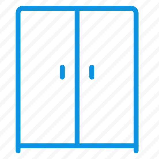 Unigrid Bluetone Interior Furniture Wardrobe  preview