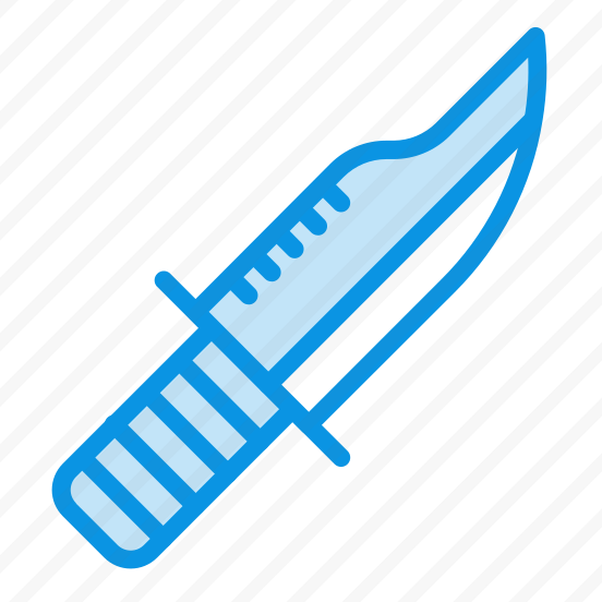 Unigrid Bluetone Knife Combat War Military Weapon preview