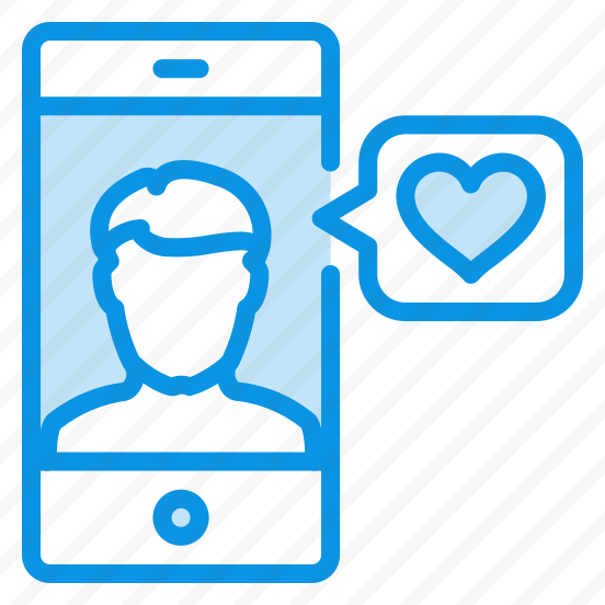 Unigrid Bluetone Love Match Phone App Application Man Male Like Heart preview