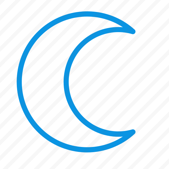 Unigrid Bluetone Moon Crescent Night Weather preview