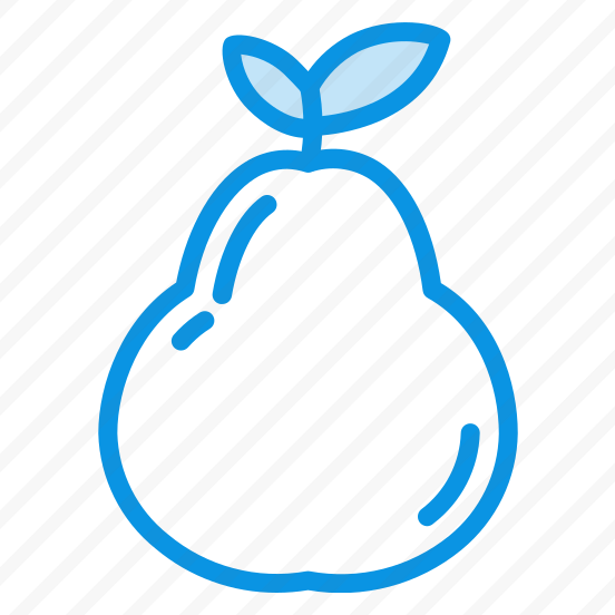 Unigrid Bluetone Pear Fruit Food preview