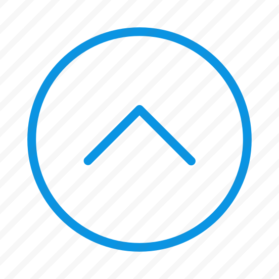 Unigrid Bluetone Up Arrow Prev Previous Top Home Circle Button preview