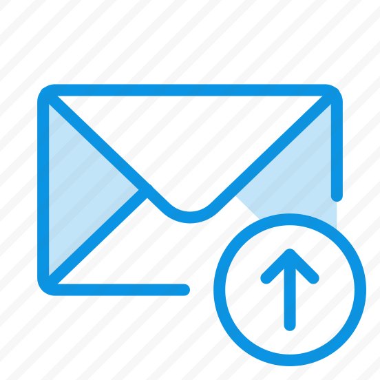 Unigrid Bluetone Upload Receive Mail Email Envelope Message preview