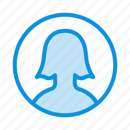 Unigrid Bluetone User Profile Avatar Woman Girl Round preview
