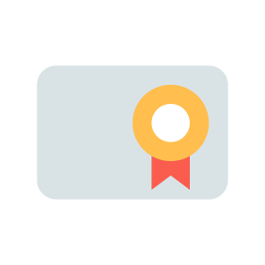 012 125 Certificate Diploma Degree License Certify Certification icon