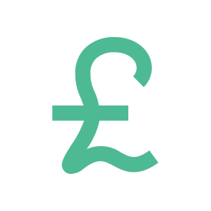 012 138 Money Finance Currency Pound icon