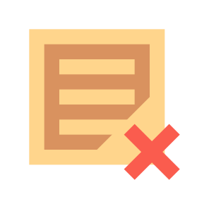 012 153 Remove Delete Product Crate Package Box Parcel Shipping Bundle Cargo icon