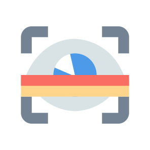 022 074 Retina Scan Security Password Secure Protection icon