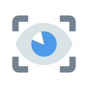022 075 Retina Scan Security Password Secure Protection icon