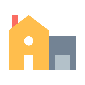 017 055 Home House Building Garage icon