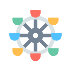 017 073 Ferris Wheel Parl Recreation Building icon