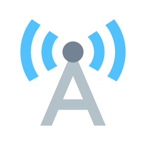 017 102 Radio Tower Station Signal Antenna Communication icon