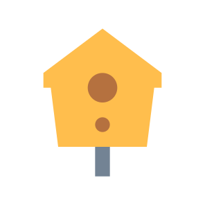 017 124 Nesting Box Bird Home Nest icon