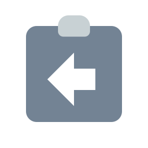 009 079 Assignment Return Tablet icon