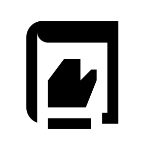 022 066 Swear Hand Bibble Book Law Court Honesty icon