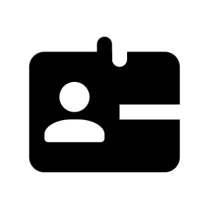 022 122 Id Card Account User Security Fire Fired icon