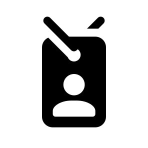 022 127 Id Badge Employee Pass User Access Security icon