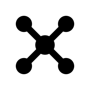 037 017 Structure Centralized Network Hierarchy System icon