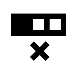 037 079 Spreadsheet Matrix Database Cell Delete icon