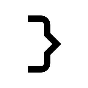 037 117 Braces Code Designation Right icon