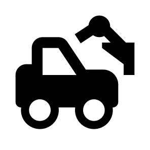 014 071 Excavator Digger Industrial Construction Equipment icon