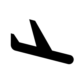 014 095 Plane Landing Fly Airport icon