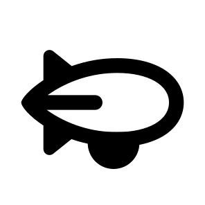 014 101 Airship Zeppelin Fly Transport icon