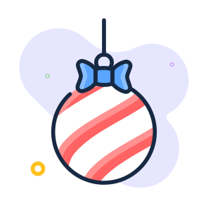 Baubles, Lights, Ornament, Hangings, Decoration, icon