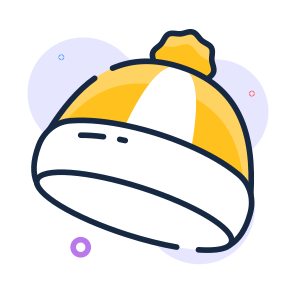 Beanie, Hat, Cap, Seasonal, Winter, icon