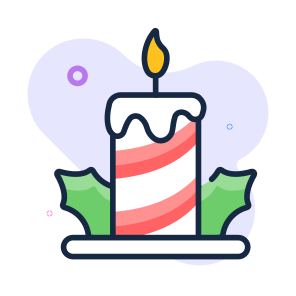 Candle, Candlelight, Candlestick, Light, Decorative, icon