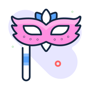 Carnival, Mask, Masquerade, Costume, Festival, icon