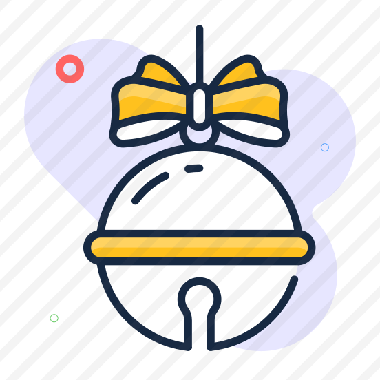 Christmas, Bell, Holiday, Seasonal, Decoration,,, preview