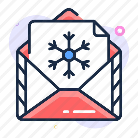 Christmas, New Year, Mail, Email, Message, preview