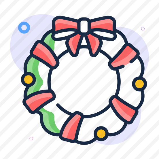Christmas, Wreath, Welcome, Greetings, Traditional, preview