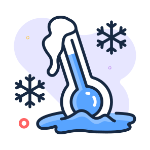 Cold, Temperature, Weather, Season, Snowflakes, icon