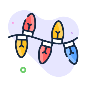 Decoration, Lights, Fairy, Bulb, Decorative, icon